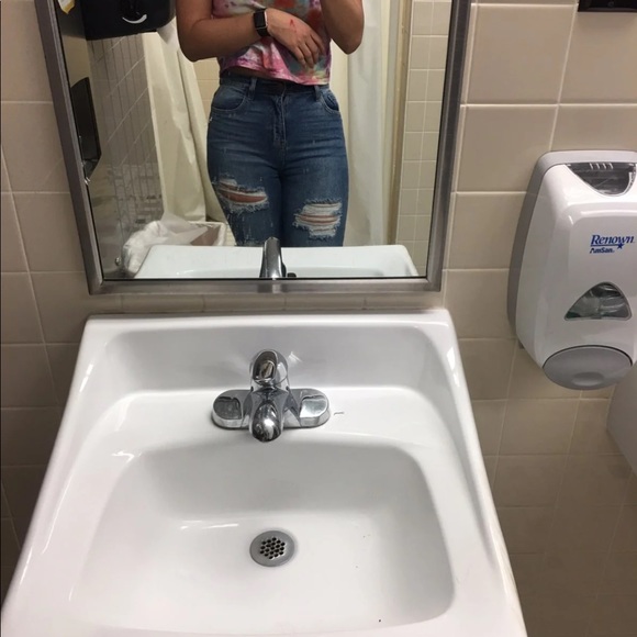 Fashion nova “got it from my mama  jeans” NWT - Picture 5 of 6